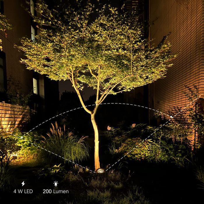 Malibu LED 4W In Ground Well Lights Low Voltage Landscape Lighting Low -  Venus Manufacturing