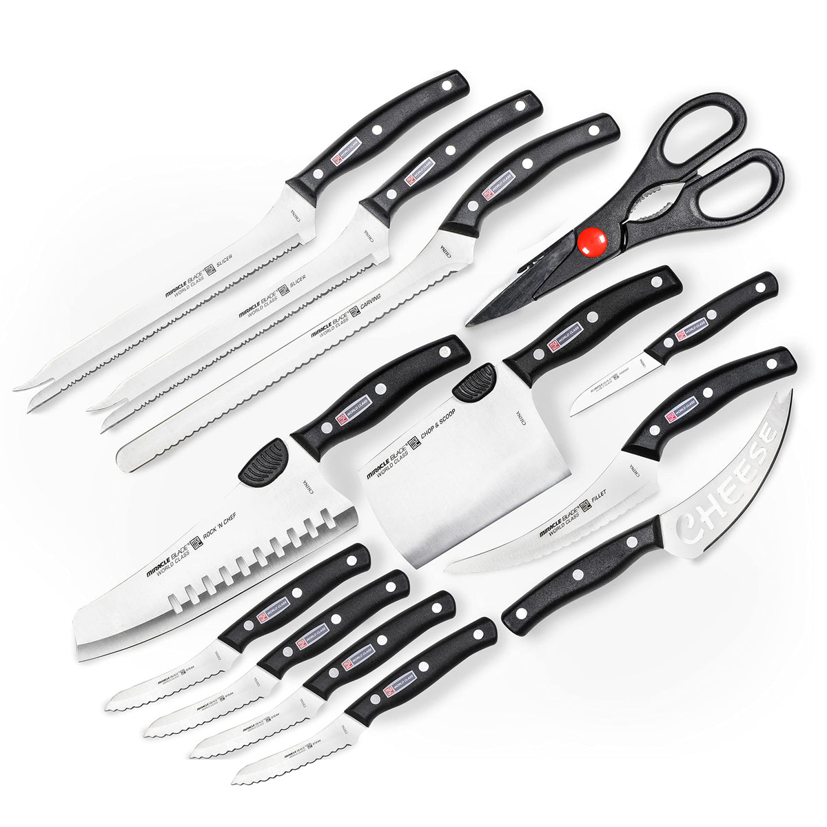 Miracle Blade III - 8 Basic Steak Knives
