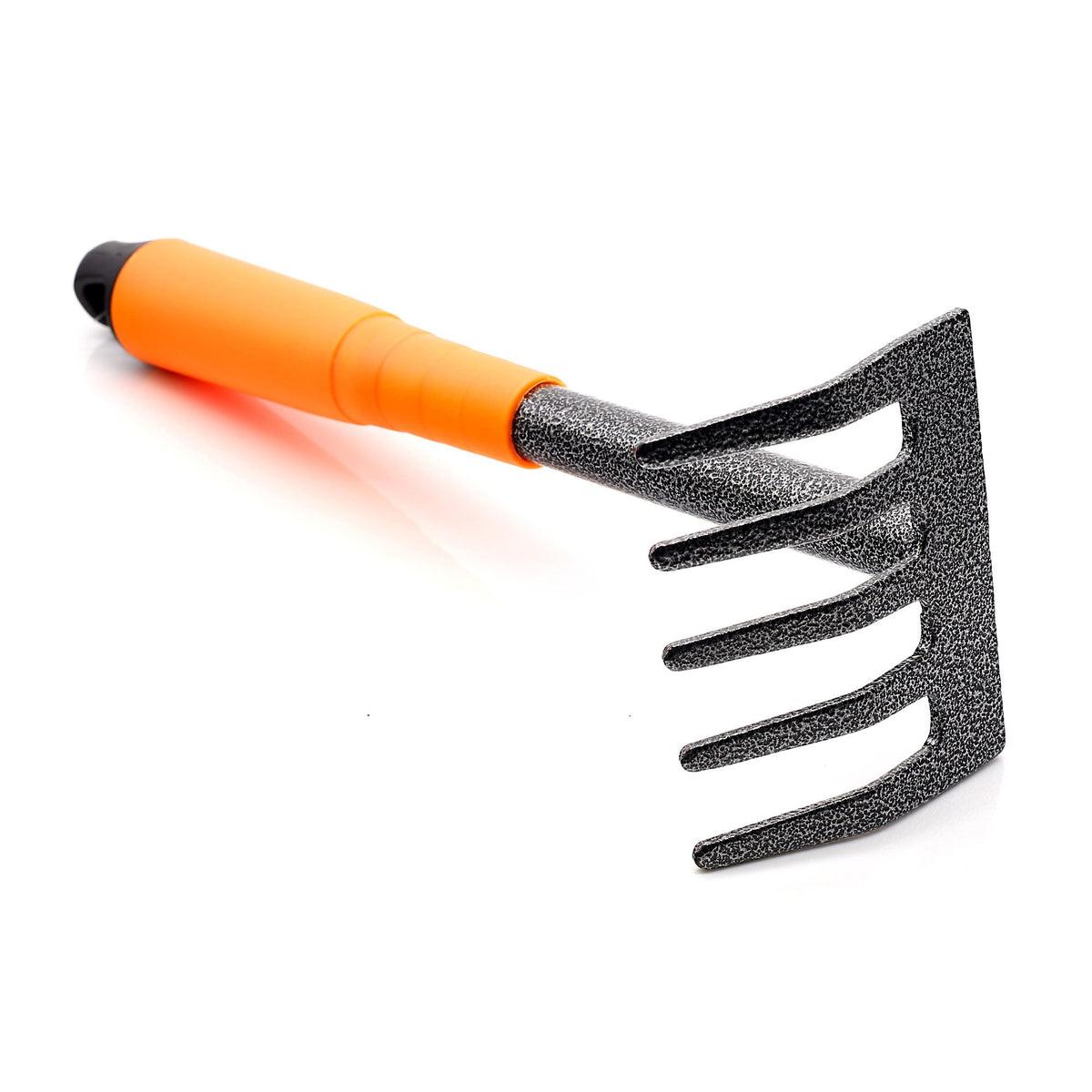 Finder Garden Hand Rake, Steel Garden Cultivator Tools Portable Black —  CHIMIYA