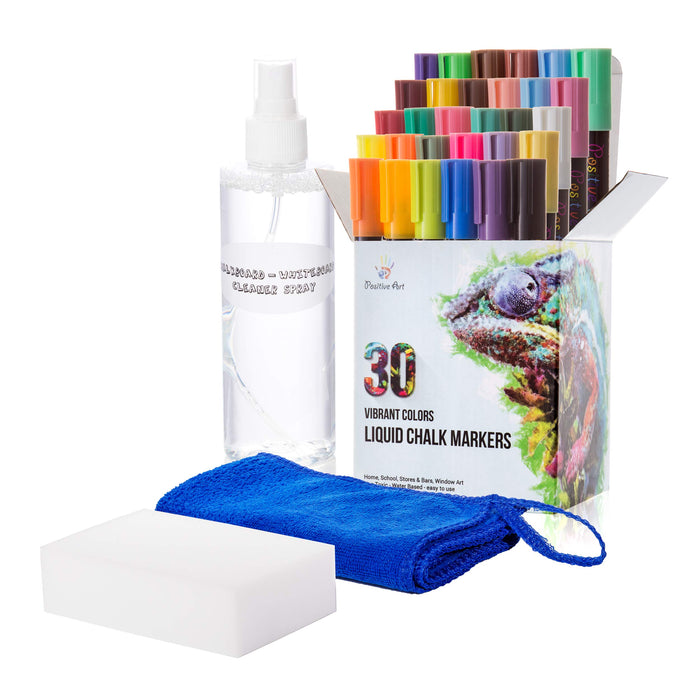 Arteza Neon Liquid Chalk Markers, Washable Paint Marker Set With