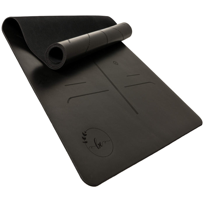 Performance Longer/Wider Dry-Grip Yoga Mat (5mm)