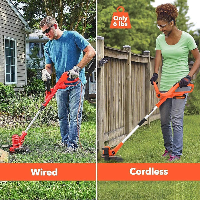 Black Decker Weed Eater Replacement Spool Line String Trimmer