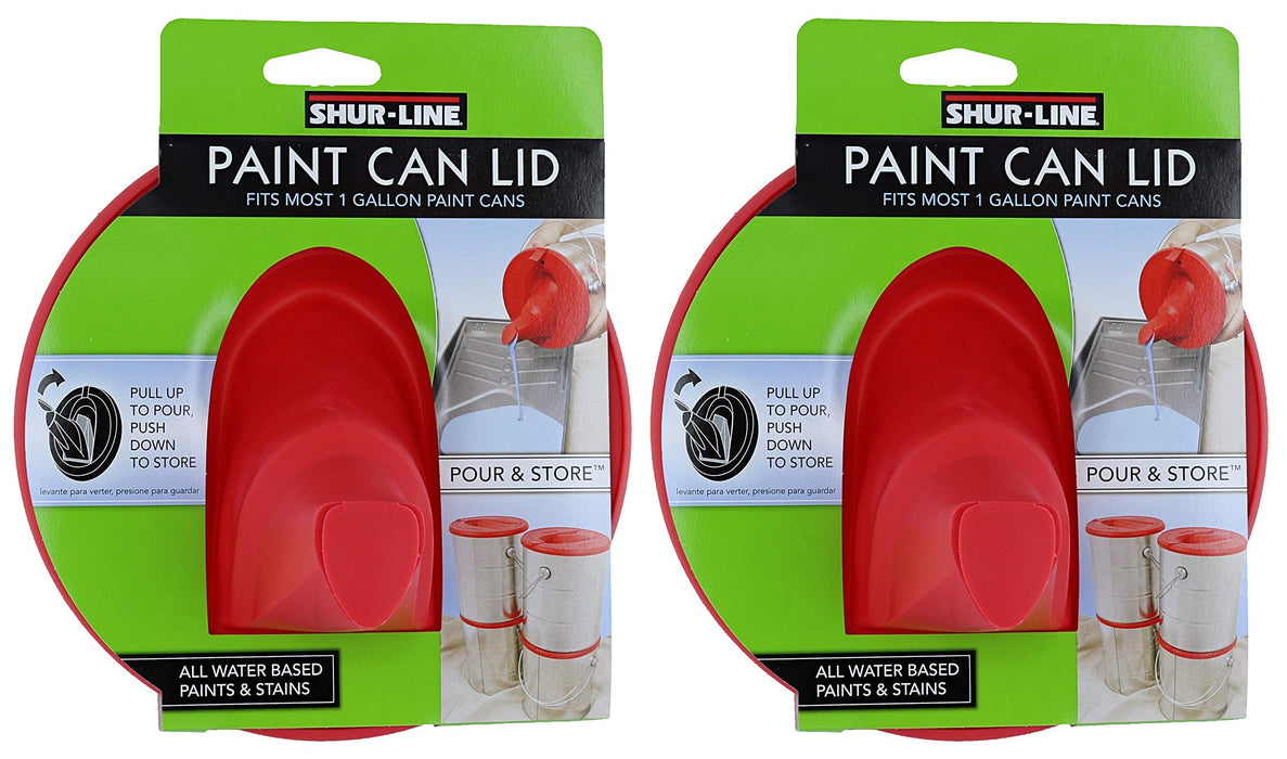 Shur-Line 06100 Gallon Can Paint Pourer (2 Pack)