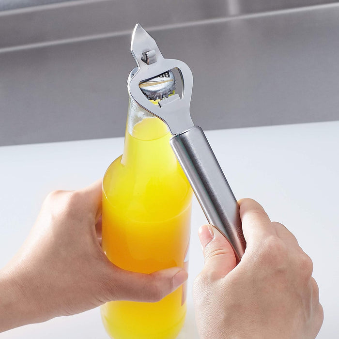 Commercial Stainless Steel Bottle Opener With Piercing Tip