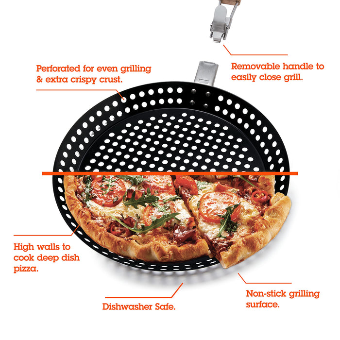 Perforated Deep Dish Pizza Pans