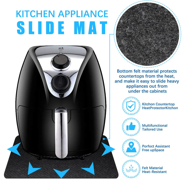 Kitchen Appliance Sliding Mat, Kitchen Accessories Non Slip