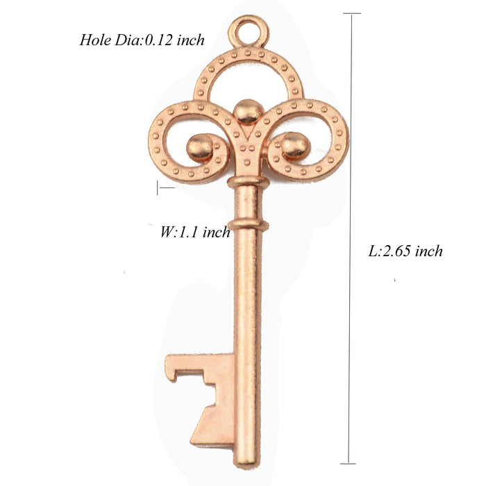 Makhry 50pcs Wedding Favors Skeleton Key Bottle Openers Wedding Guest s For Wedding Party Favors Bridal Baby Shower Anniversary
