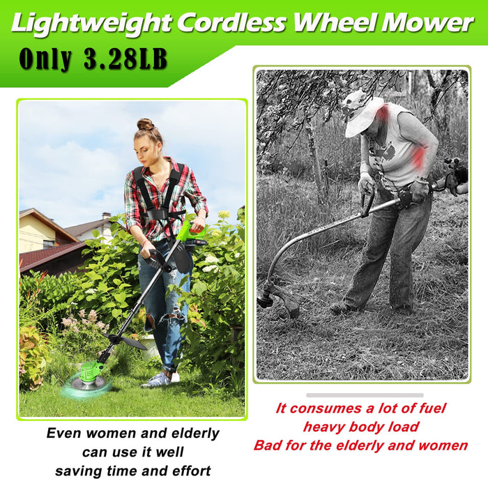 Tools for women - My new weed trimmer edger