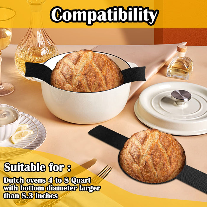 Bread Baking Mat Dutch Oven Silicone Long Handled Bread Baking