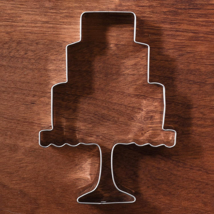 LILIAO Cake Cookie Cutter for Wedding - 3.1 x 4.3 inches - Stainless Steel