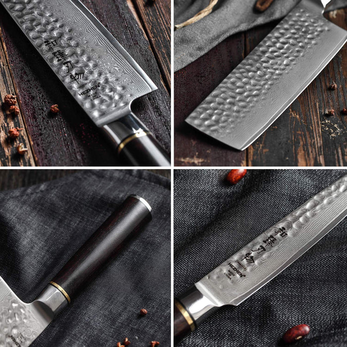 XINZUO Lan Series 6.8 inch Cleaver knife.