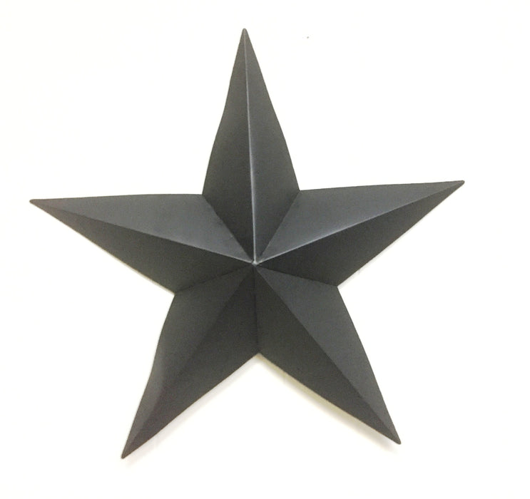 Bookishbunny 24 inches Handmade Antique Wrought Iron Star, (Black)