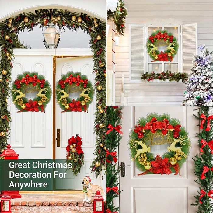Wreaths For The Front Door Christmas Wreath Christmas Decor Indoor