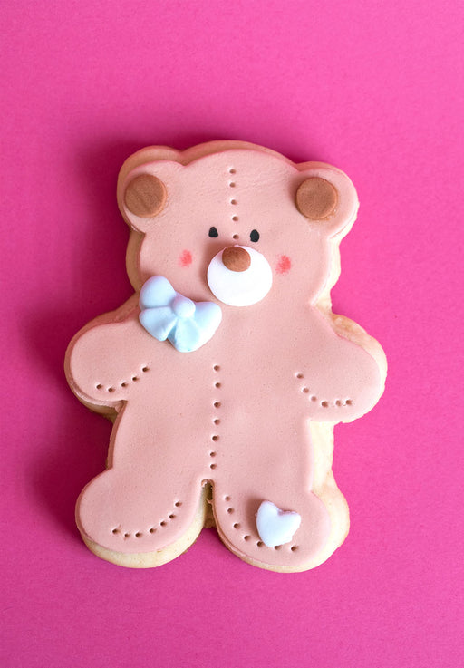 Sweet Cookie Crumbs Teddy Bear Cookie Cutter, Stainless Steel, Dishwasher  Safe (Teddy Bear)