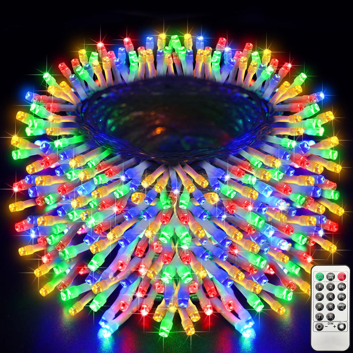 Heceltt Outdoor Christmas Lights, 394ft 1000 LED Color Changing