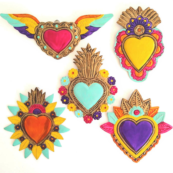 5 in Decorative Metal Heart