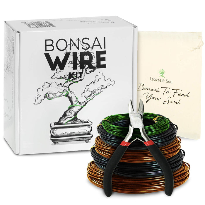 BEADNOVA Bonsai Training Wire 98 Feet Green Plant Training Wire Aluminium Bonsai Tree Wire for Bonsai Plant Training (Green, 1.5mm, 30m)