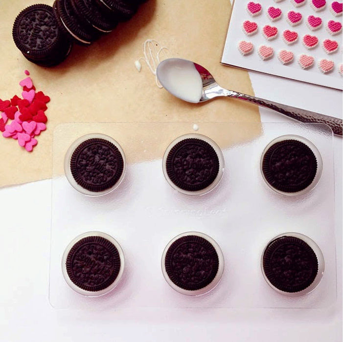 Oreo Mold - 3 Pack, 6 Cylinders Each - Cookie Molds Perfect for Plain —  CHIMIYA