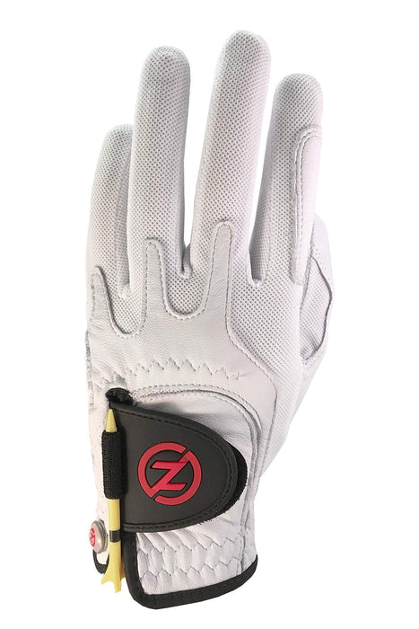 Zero Friction Men's Cabretta Premium Leather Golf Gloves, Universal Fit One Size