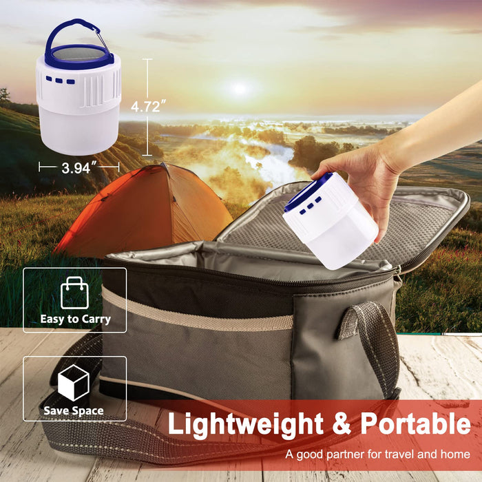 Censinda LED Camping Lantern, Solar and Rechargeable Lantern