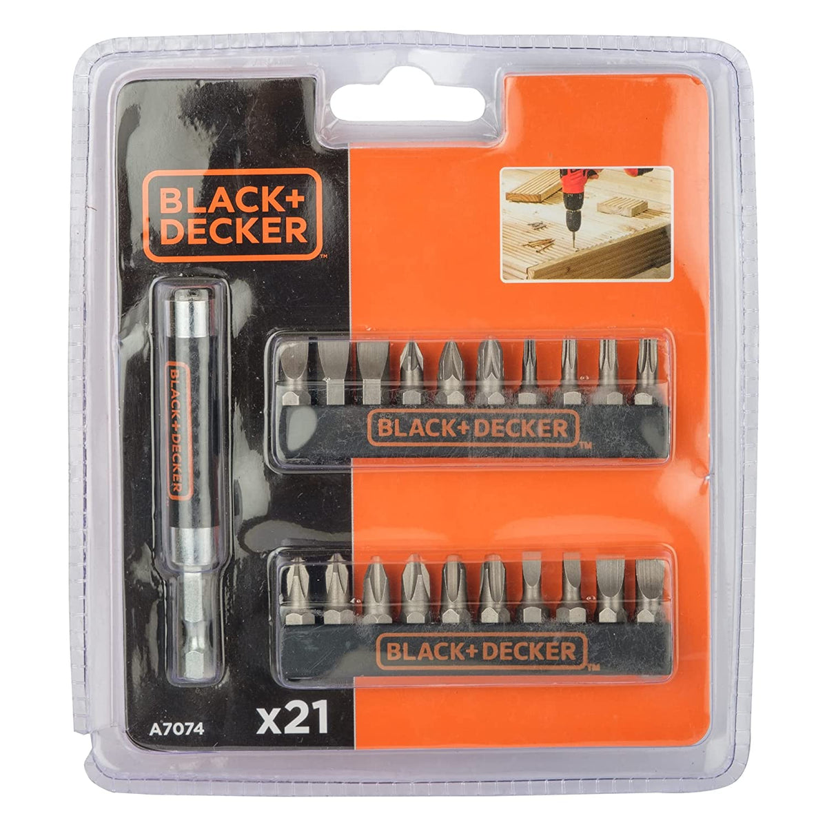 BLACK+DECKER Screwdriver Bit Set, 42-Piece (BDA42SD)