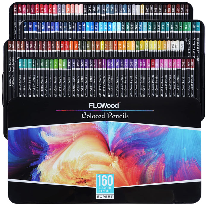 Tavolozza Premium 160 Colored Pencils, Art Supplies Professional Colou —  CHIMIYA