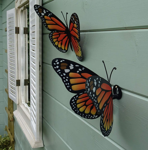 Monarch Butterfly Steel Wall Art Decor By Next Innovations-Indoor