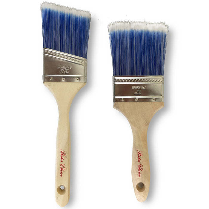 Bates- Paint Brushes- 2 Pack, Premium Paintbrush, Treated Wood Handle, —  CHIMIYA