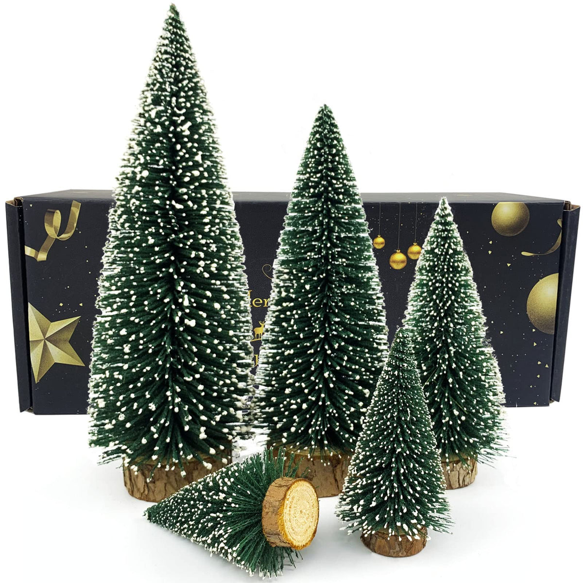 Mini Christmas Tree 20in Woodland Small Tabletop Christmas Tree for Ta —  CHIMIYA