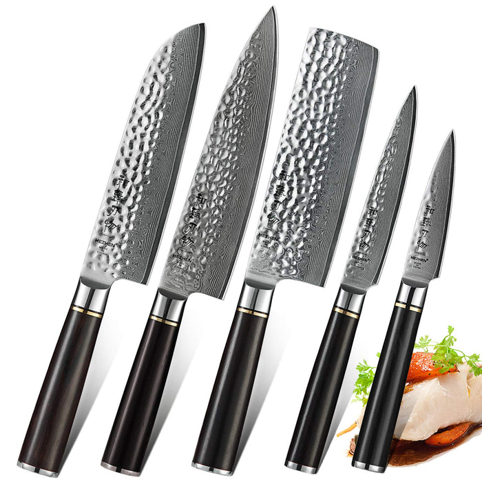 Damascus Steel Kitchen Knife 67 Layers Of High Carbon Steel Forged
