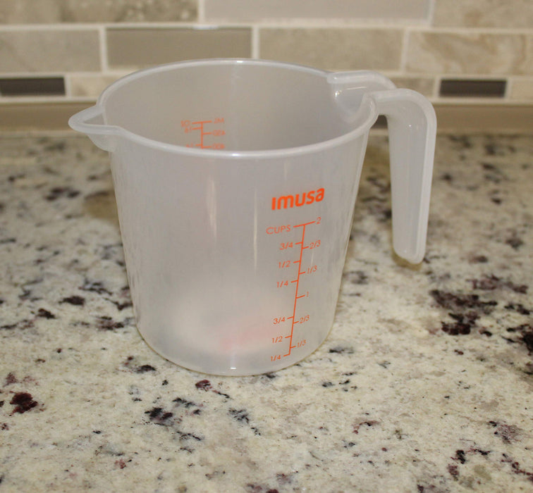 DOTINGHUX Measuring Cup, 3/4 Cup, Clear