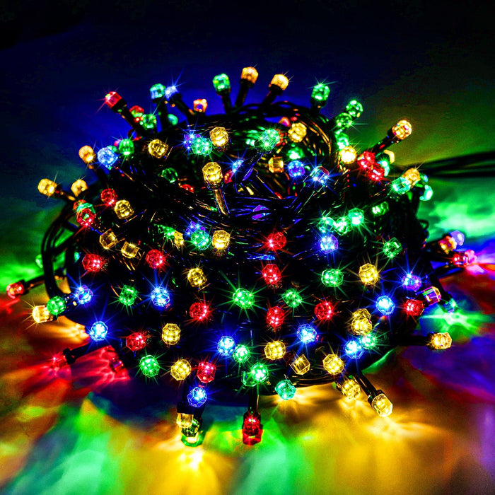 LED Christmas Lights Indoor Outdoor, 76 Feet 200 LED 8 Modes Fairy Str —  CHIMIYA