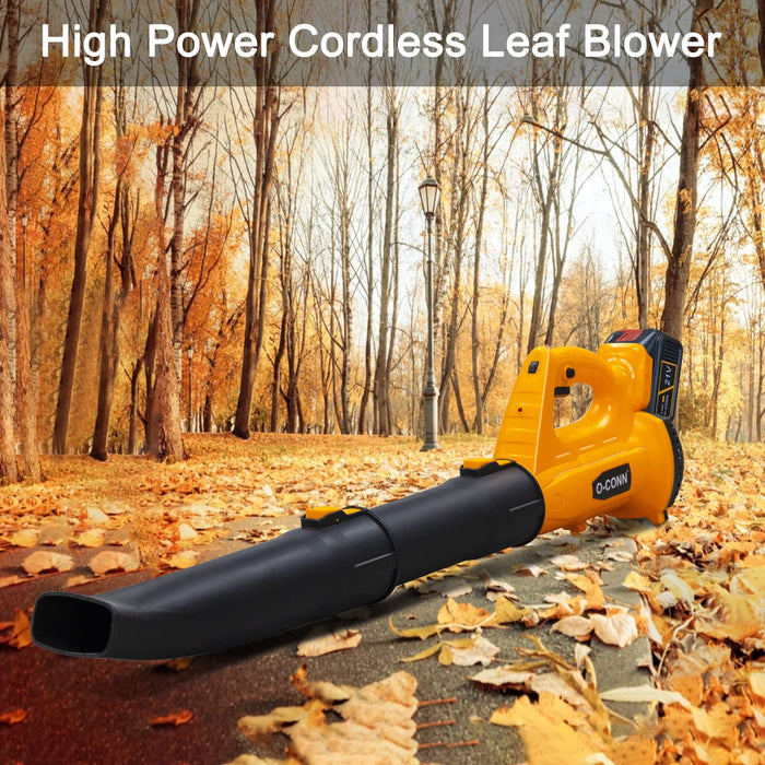  Cordless Leaf Blower - 320CFM 208MPH 21V Electric