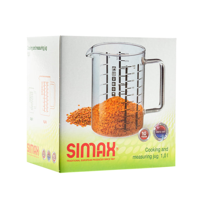 Simax Glass Measuring Cup, Durable Borosilicate Glass, Easy to