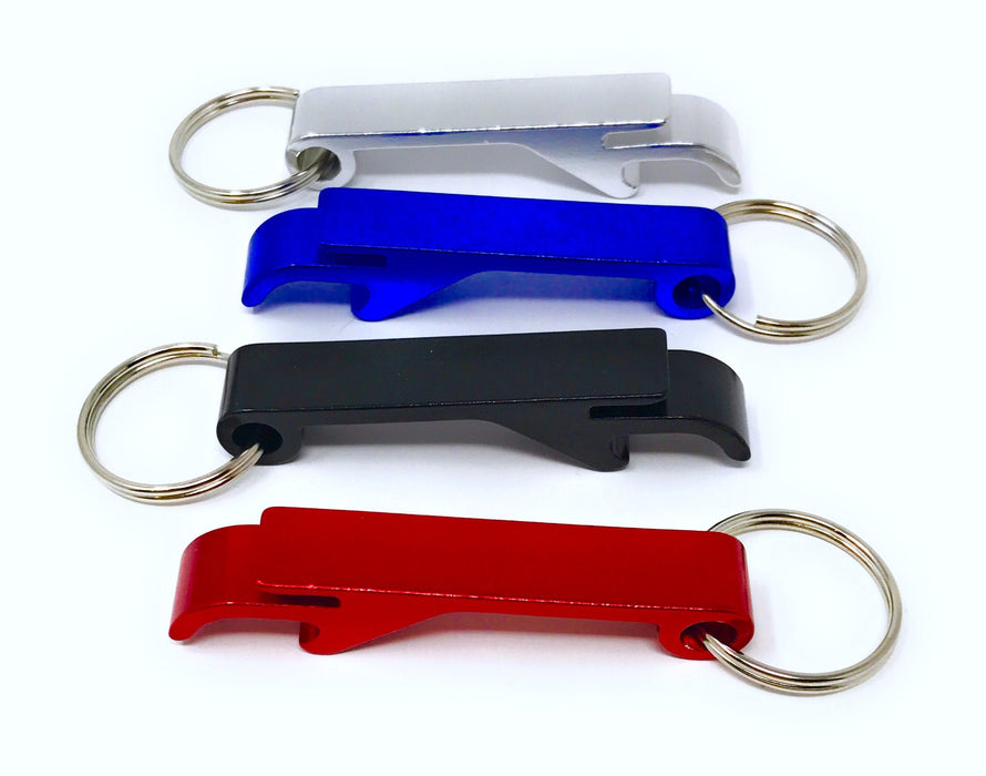 24 Bulk Bottle Opener Keychain Assortment - Ideal Tailgating s and Promotional Item