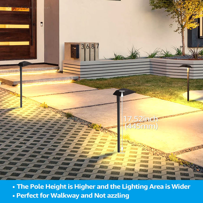 LEONLITE LED Low Voltage Spotlight, Outdoor Pathway Landscape Lights,  CRI90, 3000K Warm White