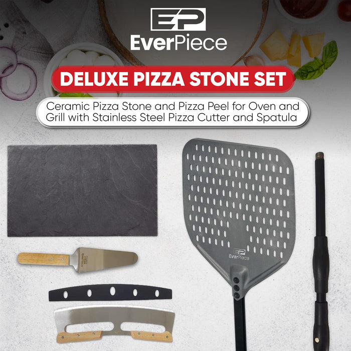 Deluxe Steel Pizza Stone