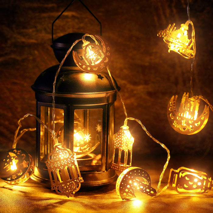Ramadan Decorations Lights for Home, Eid Mubarak LED Candle Lights wit —  CHIMIYA