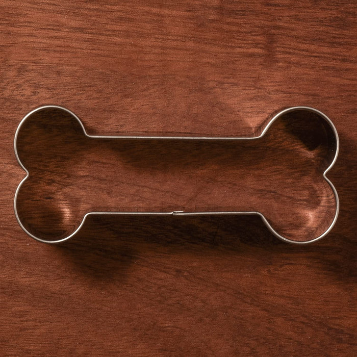 LILIAO Dog Cookie Cutter Set for Homemade Dog Biscuits Treats - 4 Piece - Dog Paw, Dog House and Dog Bones (3.5 and 3 inches)