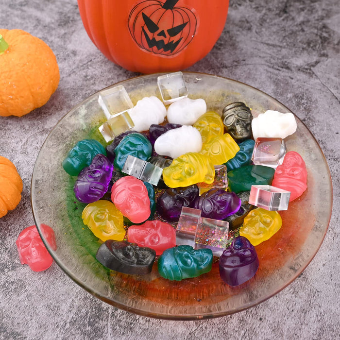 HUAKENER Gummy Skull Candy Molds Silicone - 2 Pcs Non-Stick Skull Sili —  CHIMIYA