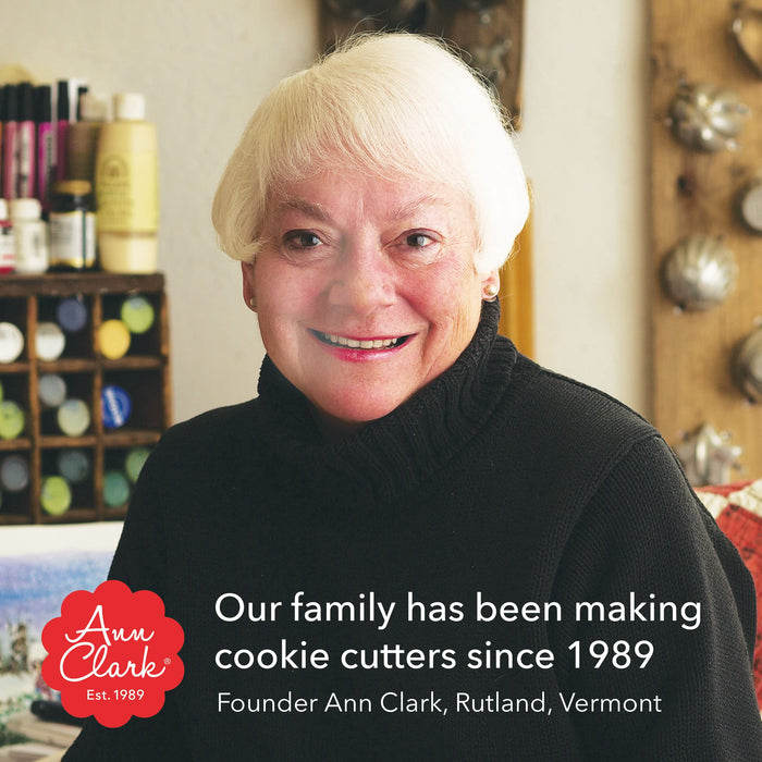 Ann Clark Cookie Cutters Ice Cream Cone Cookie Cutter, 4"