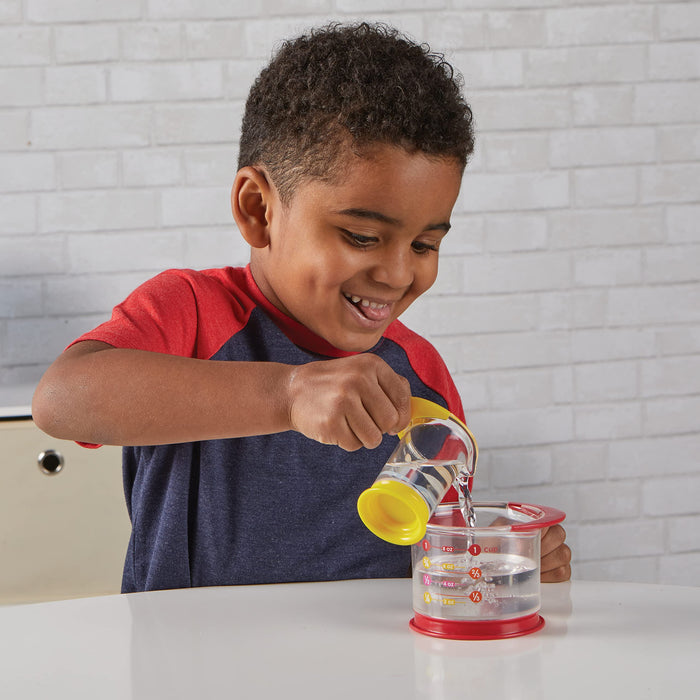 Rainbow Fraction Liquid Measuring Cups