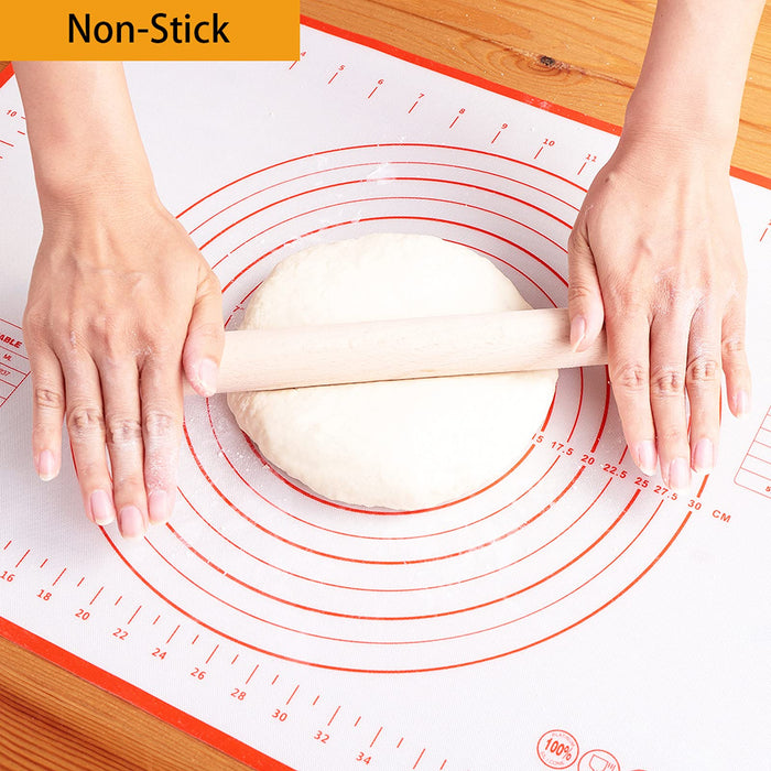 LIMNUO Silicone Pastry Mat for Pastry Rolling with Measurements, Thick Non  Stick