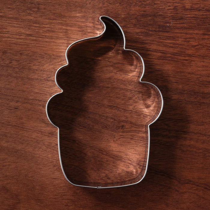 LILIAO Ice Cream Cookie Cutter for Summer - 3 x 4 inches - Stainless Steel