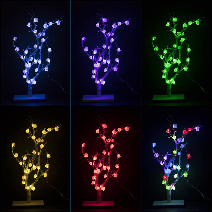 Hiboom Amethyst Crystal String Light, 16 Colors 4 Modes 10FT Natural  Fluorite Stone String Lights W/Remote Control - China Natural Crystal,  Crystal Light