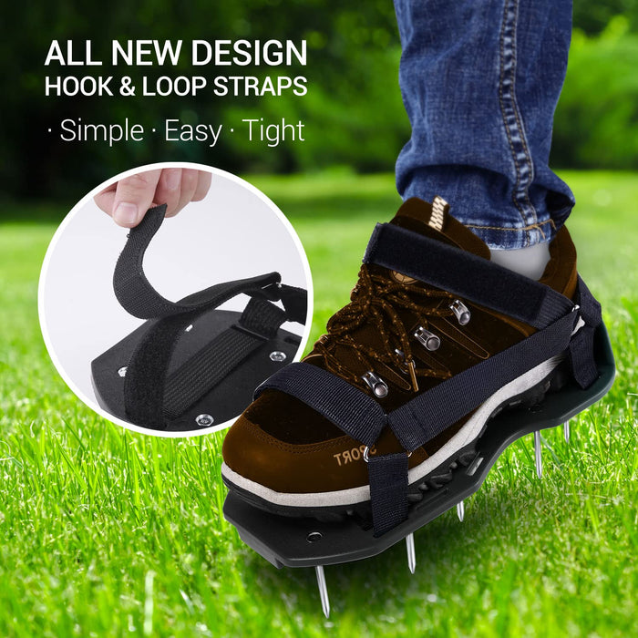  Spiked Shoes, Lawn Aerator Shoes for Lawn Care