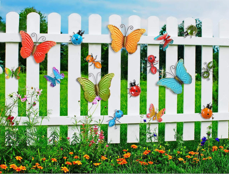 ME 5 Metal Ant Garden Decor Set of 4 Colorful Outdoor Garden Yard Art —  CHIMIYA