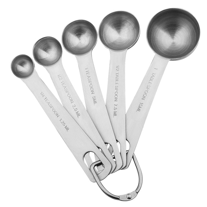Measuring Cups and Spoons Set, 18/8 Stainless Steel Measuring Cups and —  CHIMIYA