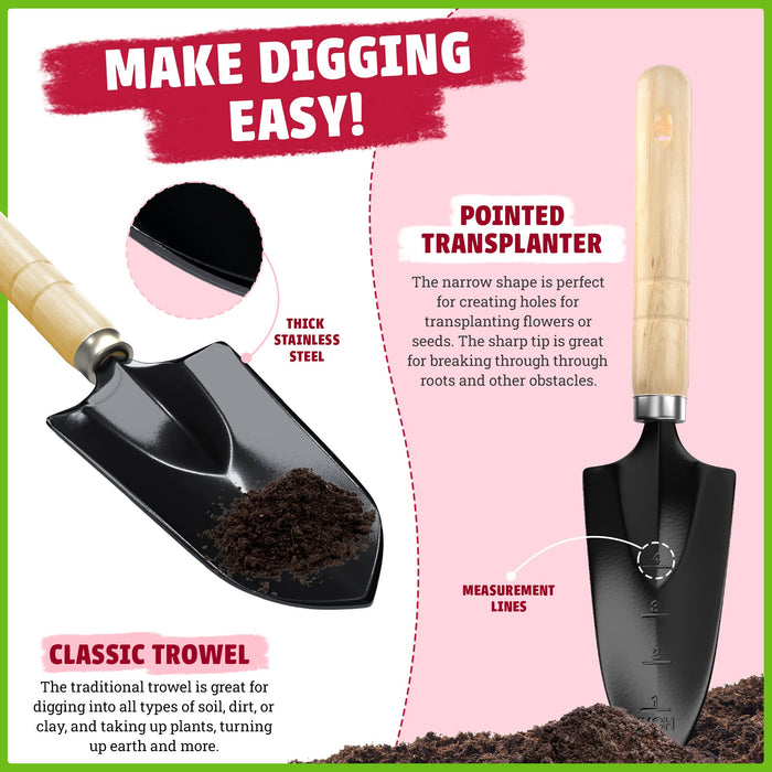 Ergonomic Gardening Tools, Gardening Hand Tools, Buy Trowels, Shovels, Weeders
