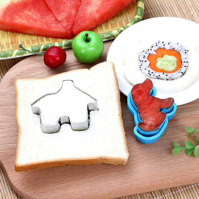Dog Cookie Cutters,Dog Bone Cookie Cutter Set,Including Dog Bone, Paw Print ect. Stainless Steel Cookie Cutter molds for Kids